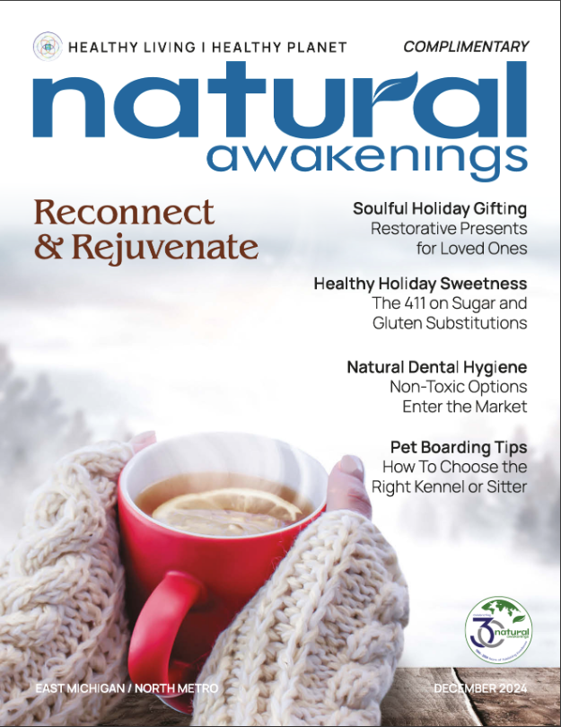 Screenshot of Natural Awakenings magazine cover.